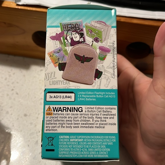 Disney Toy Story buzz real littles backpack with mini items - Picture 2 of 4